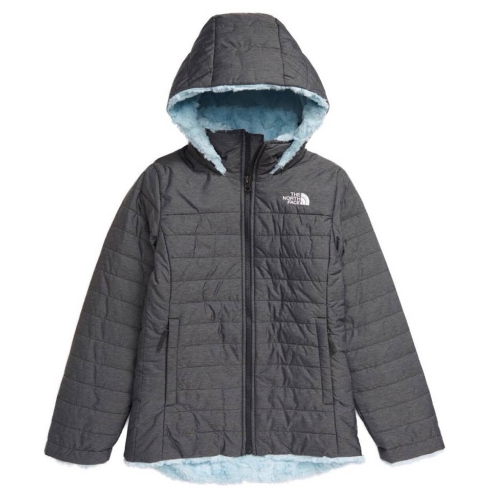 Girls NorthFace mossbud coat